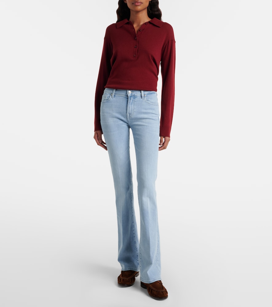 Logo Bootcut Jeans