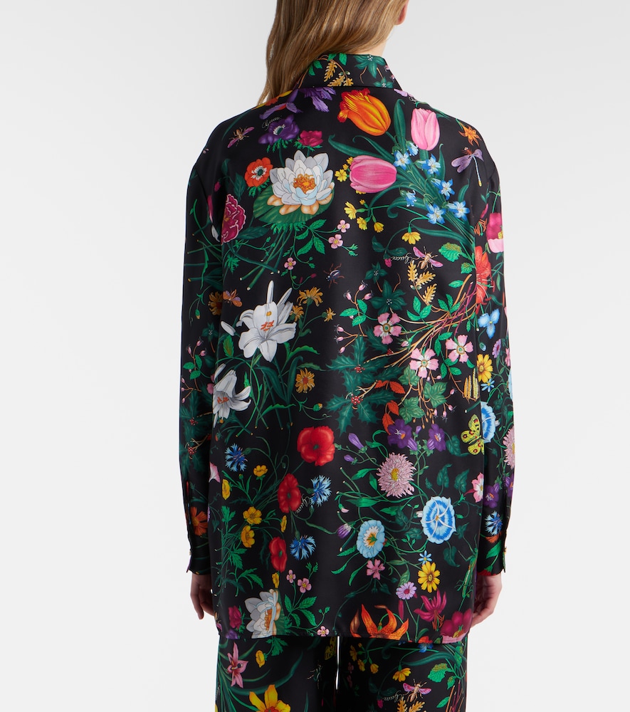  Gucci Gucci Bluse Aus Seiden-twill 