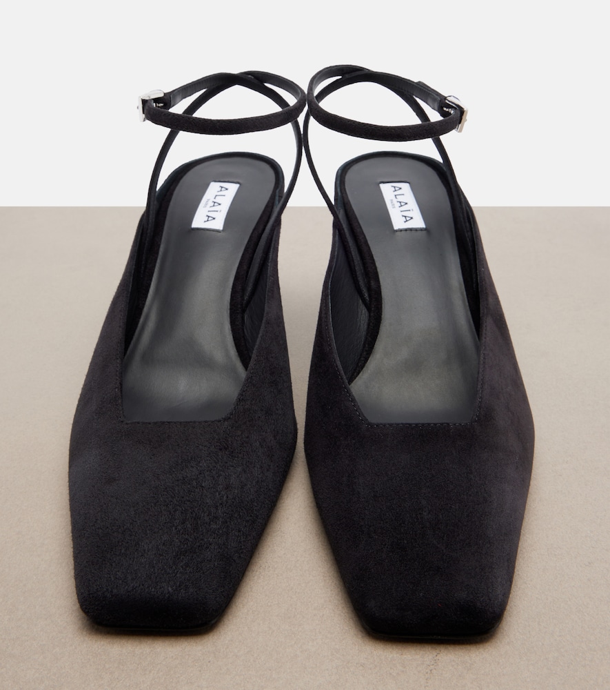  Alaia Alaïa Wedges Wave Aus Veloursleder 