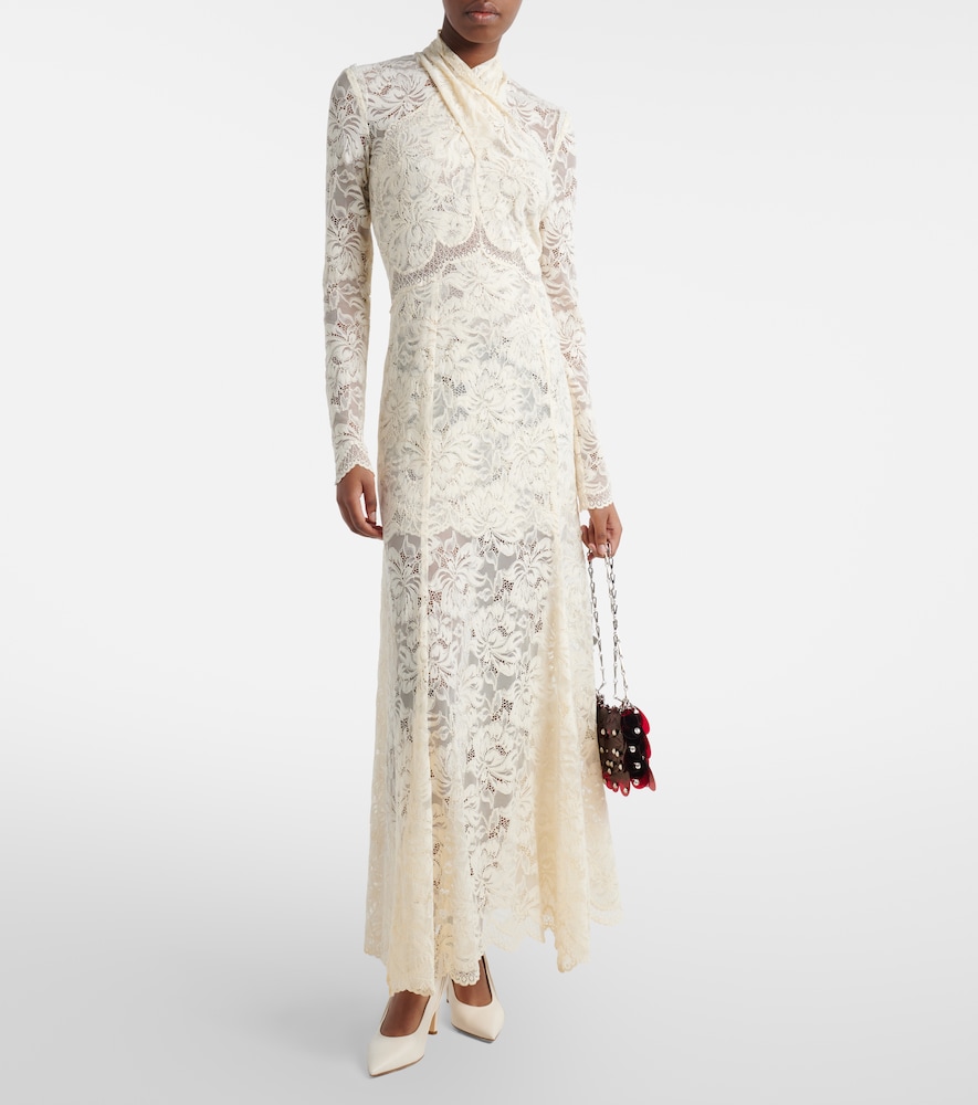 Rabanne Lace maxi dress