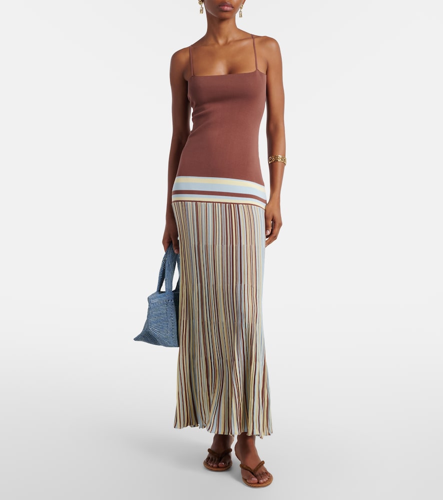  Faithfull Faithfull Maxikleid Citara Aus Einem Baumwollgemisch 