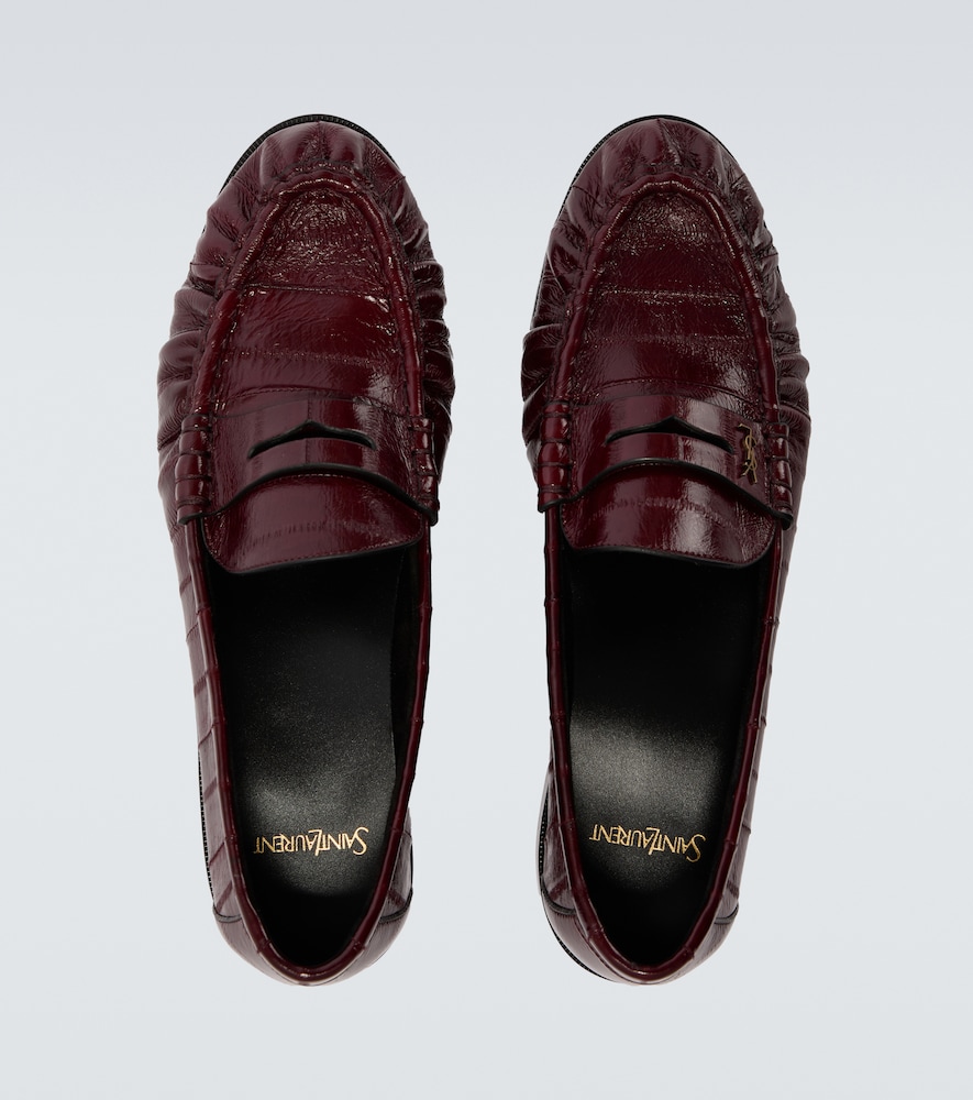  Saint Laurent Saint Laurent Loafers Le Loafer Aus Aalleder 