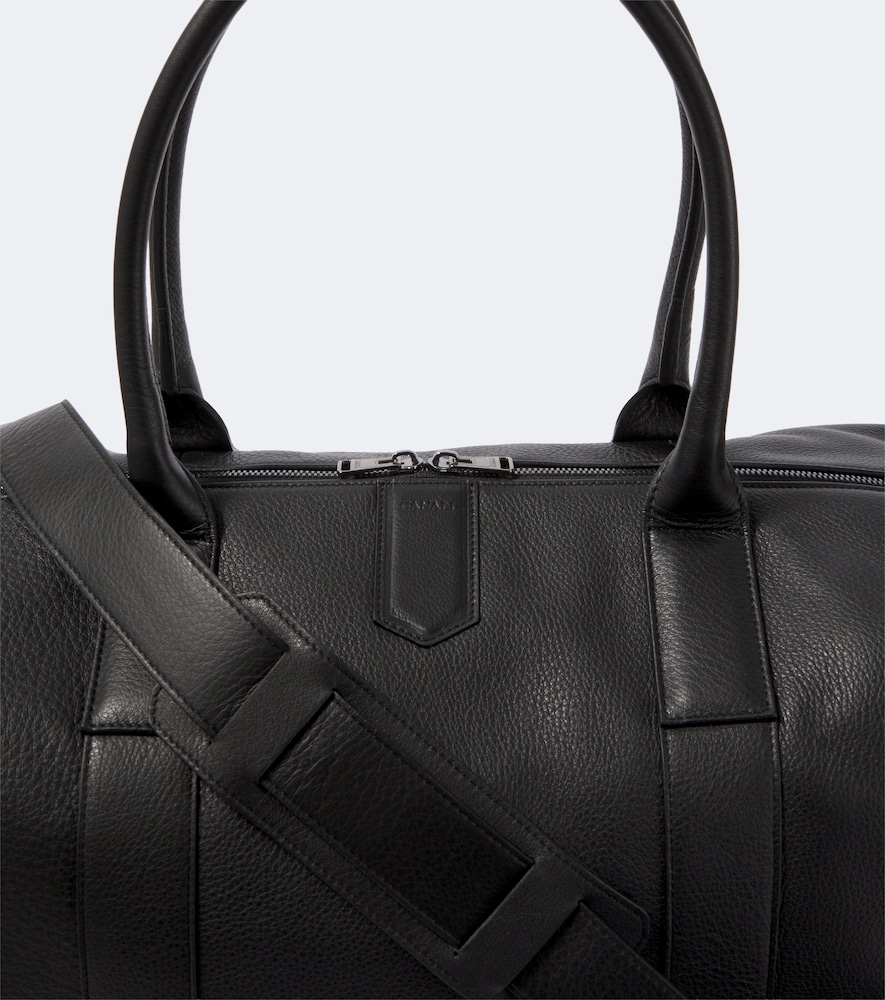 Canali Leather duffel bag | Thumbnail 4