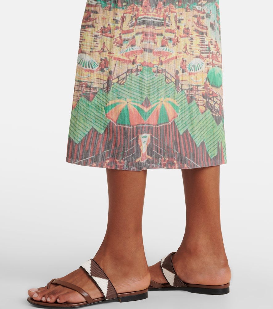 Staud Bryn printed compact knit midi dress | Thumbnail 5 Staud Bryn printed compact knit midi dress | Thumbnail 5