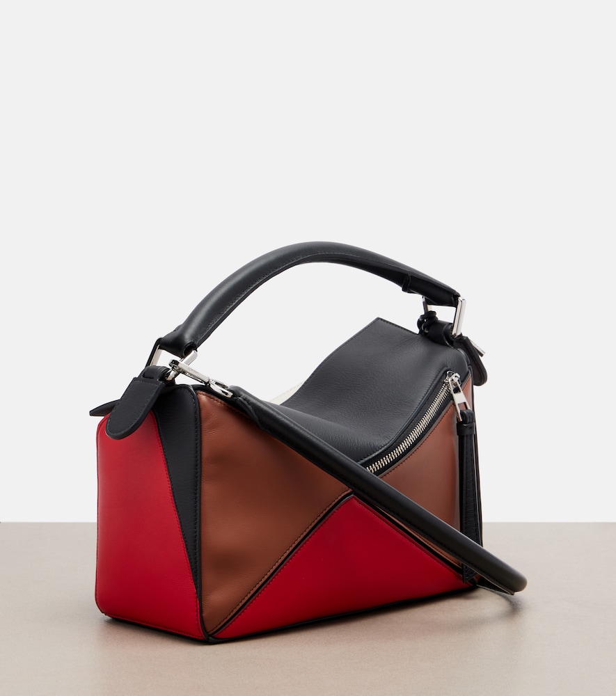  Loewe Loewe Bolso Al Hombro Puzzle Lion Intarsio Small De Piel 
