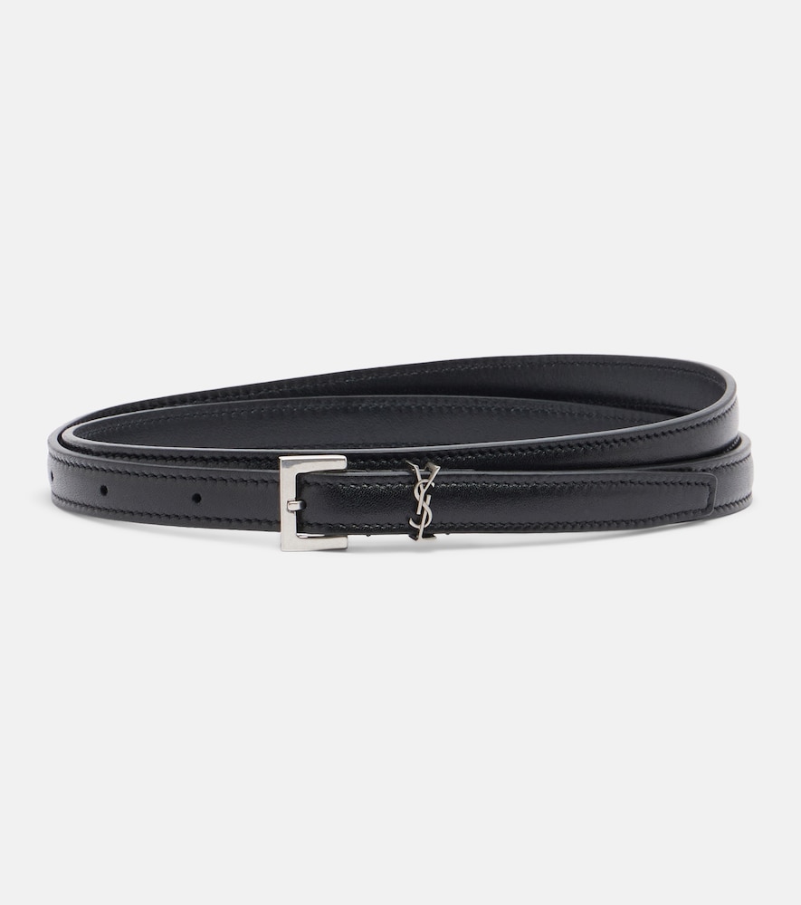 Saint Laurent Cassandre leather belt | Thumbnail 4 Saint Laurent Cassandre leather belt | Thumbnail 4