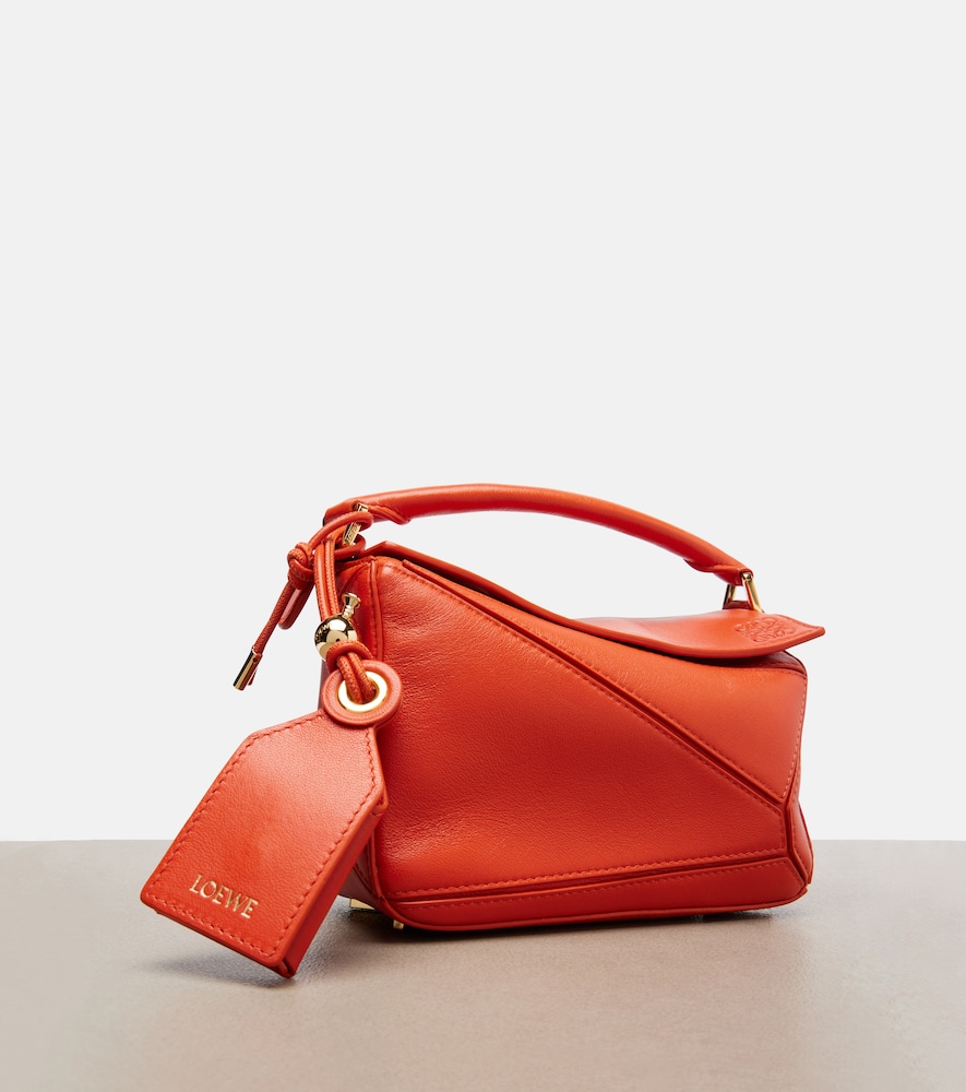 Loewe Puzzle Featherlight Mini top-handle bag | Thumbnail 2 Loewe Puzzle Featherlight Mini top-handle bag | Thumbnail 2