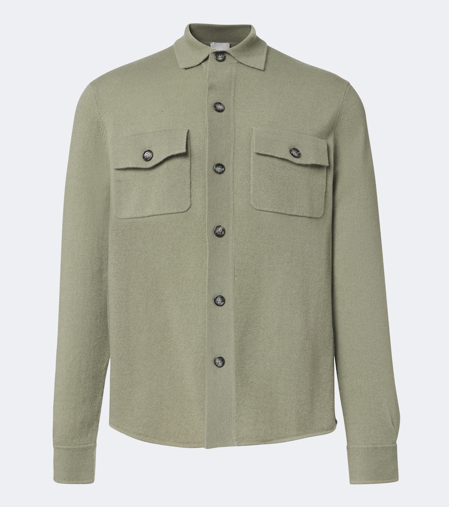 Allude Chemise en laine et cachemire 420€