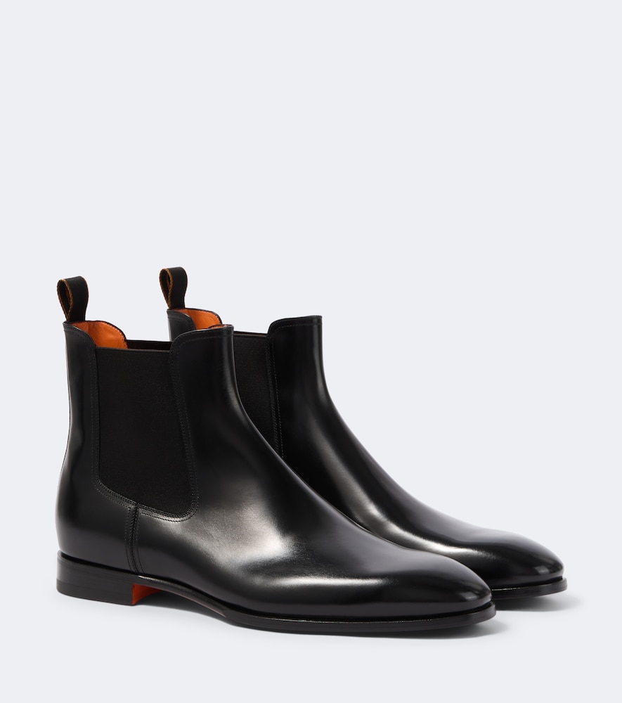 Santoni Stivaletti Chelsea in pelle