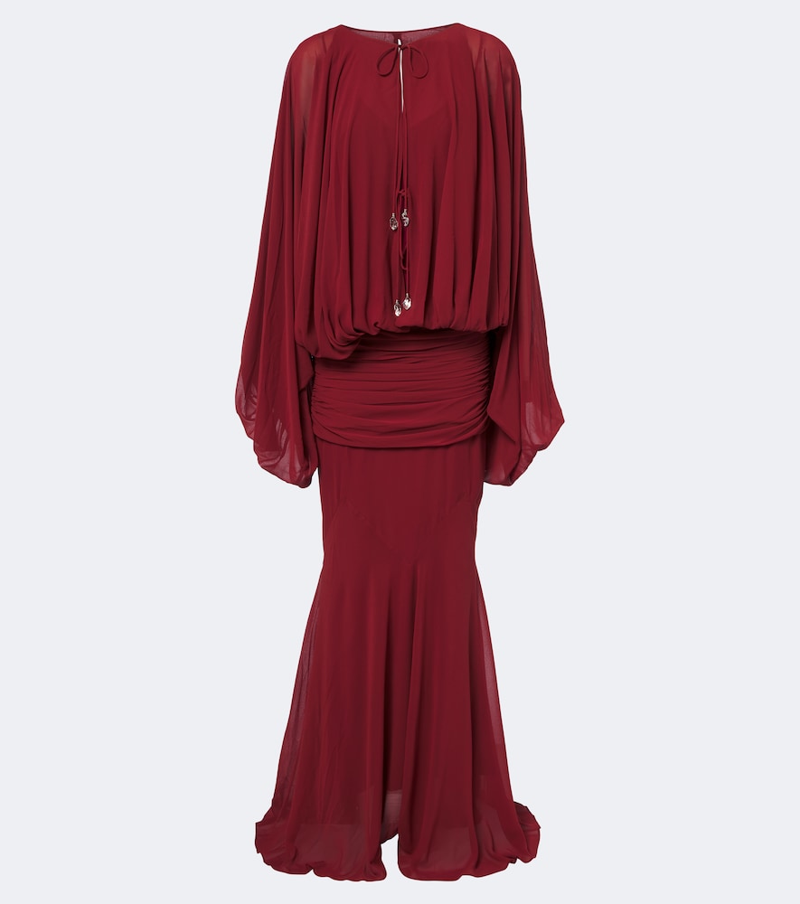 Abito corto Eulalia in chiffon