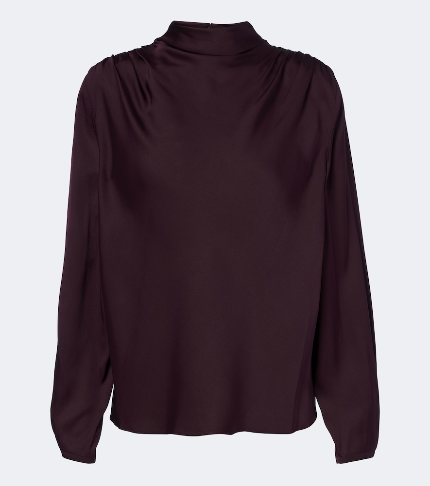 Top in misto seta
