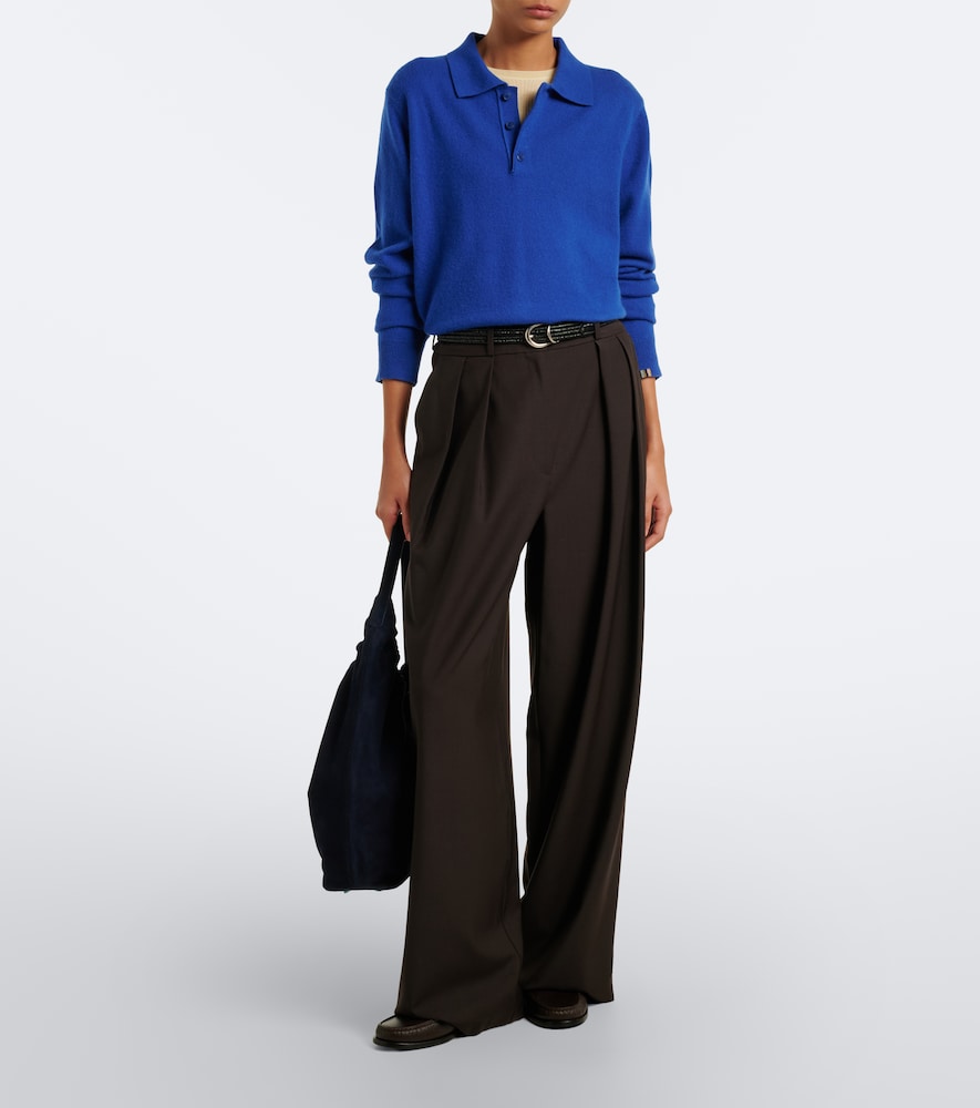 N°223 Be For Cashmere-Blend Polo Sweater