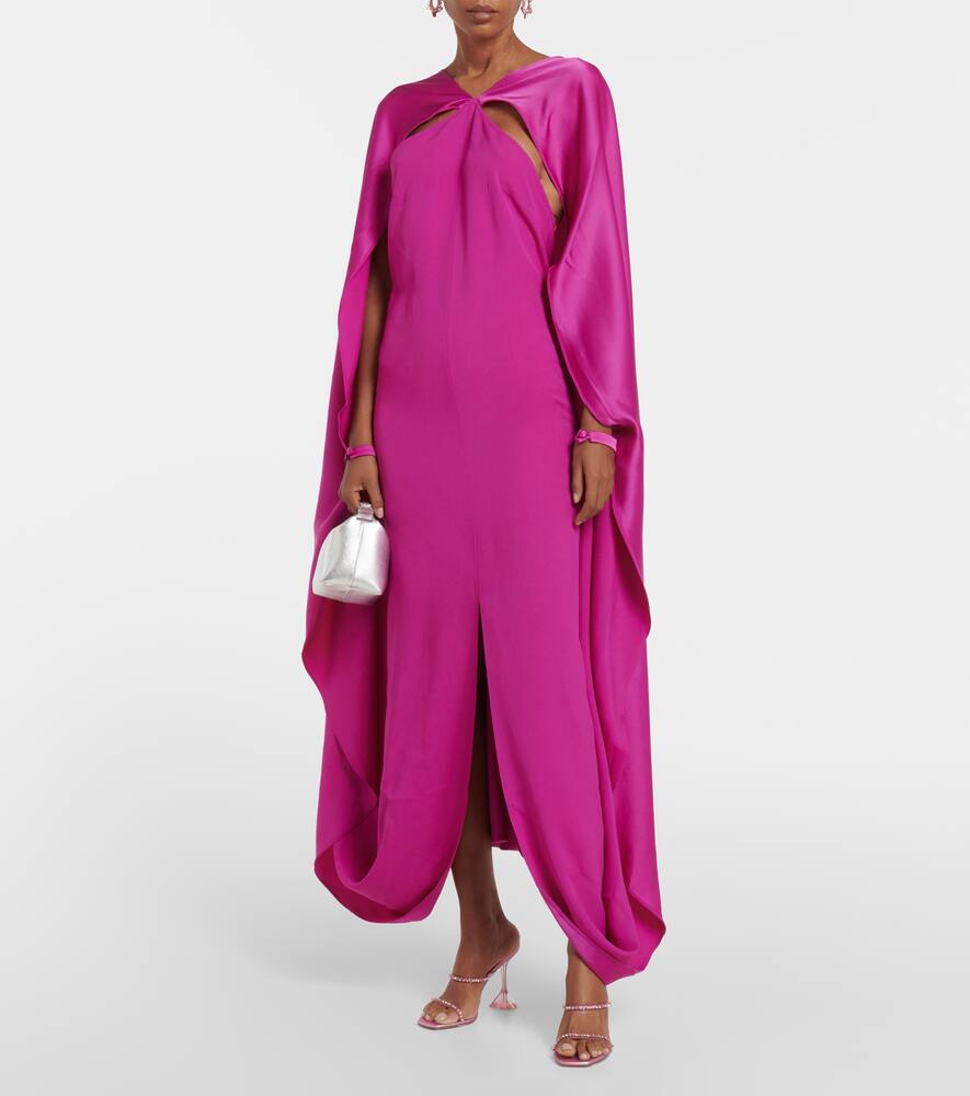 TALLER MARMO MURCIELAGO CRÊPE GOWN