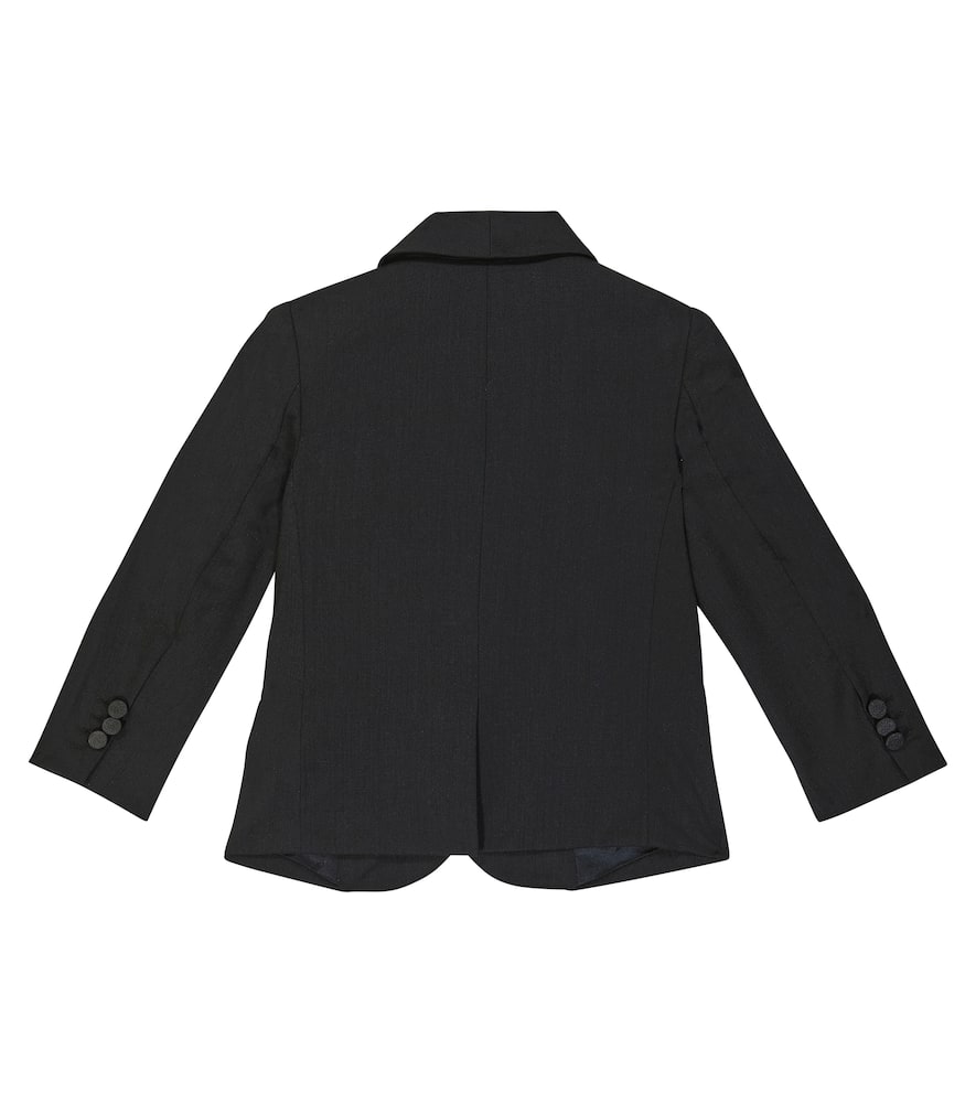 Shop Stella Mccartney Wool-blend Blazer In Black