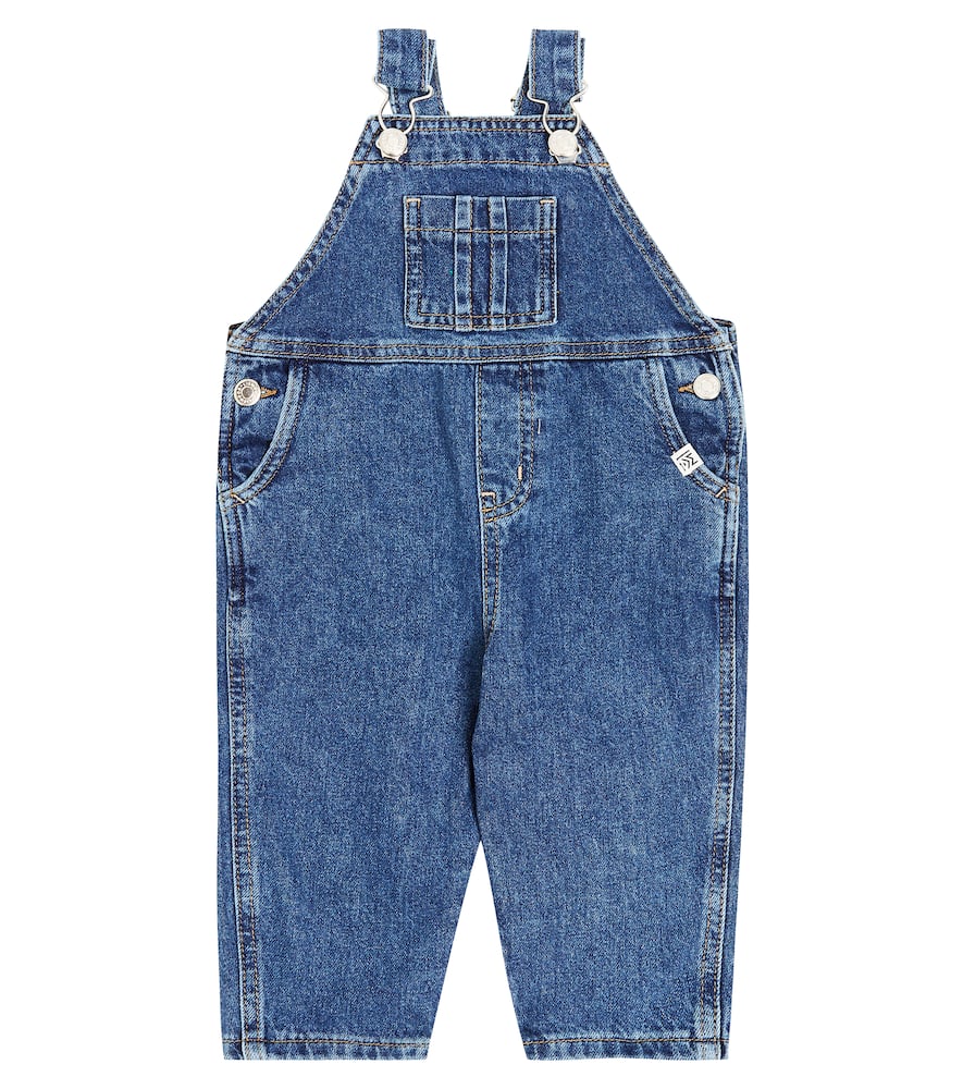 Liewood Baby Mingo cotton denim overalls