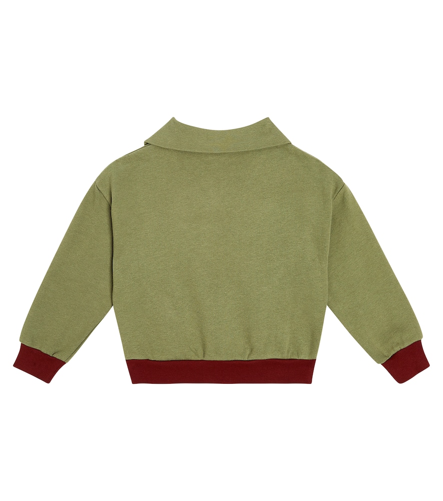 La Coqueta Laza Cotton-blend Sweatshirt In Brown