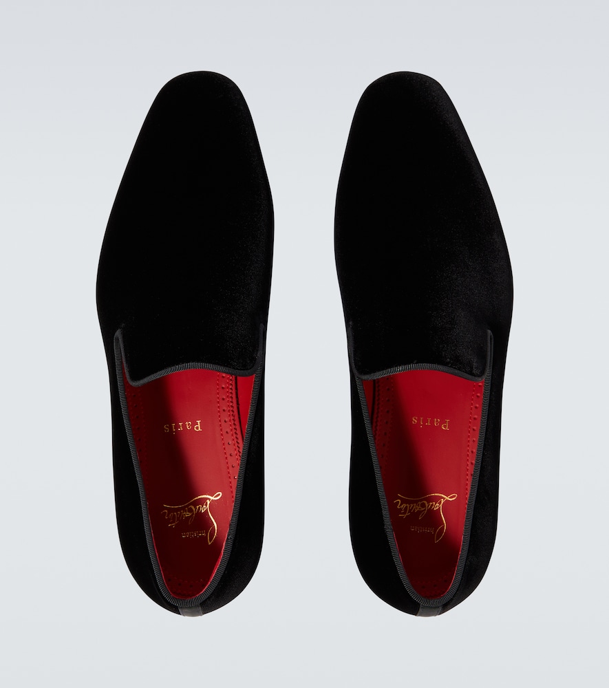  Christian Louboutin Christian Louboutin Loafers Dandyrocks Aus Samt 