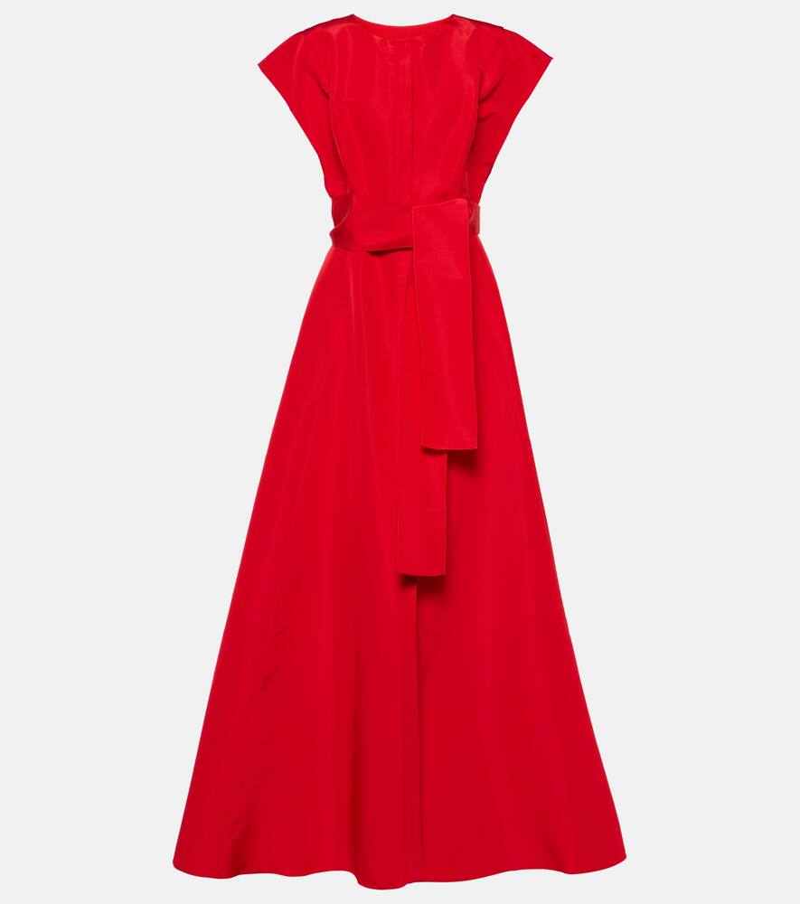 Carolina Herrera Belted silk gown