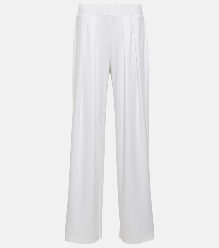 Norma Kamali Low-rise wide-leg pants