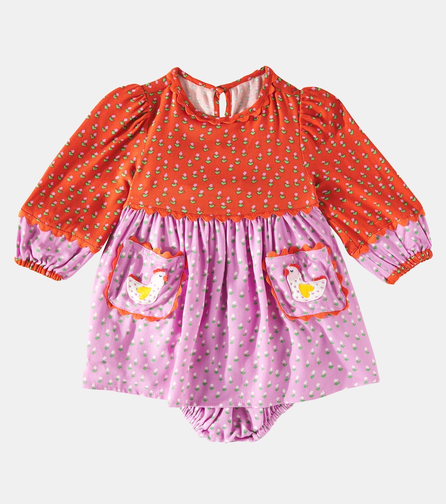  Stella Mccartney Kids Stella Mccartney Kids Baby Set Aus Kleid Und Höschen 