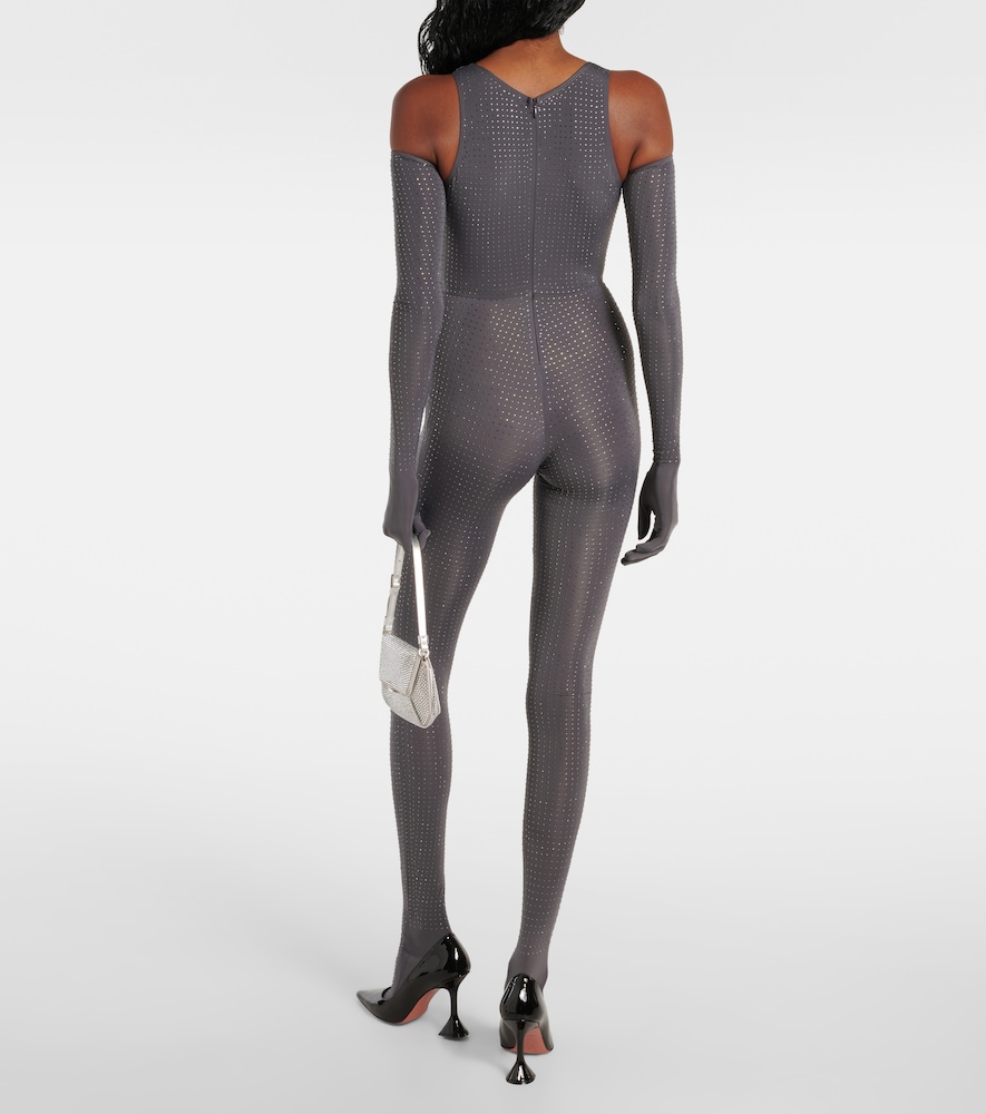 Alex Perry Alex Perry Verzierter Bodysuit Aus Jersey 