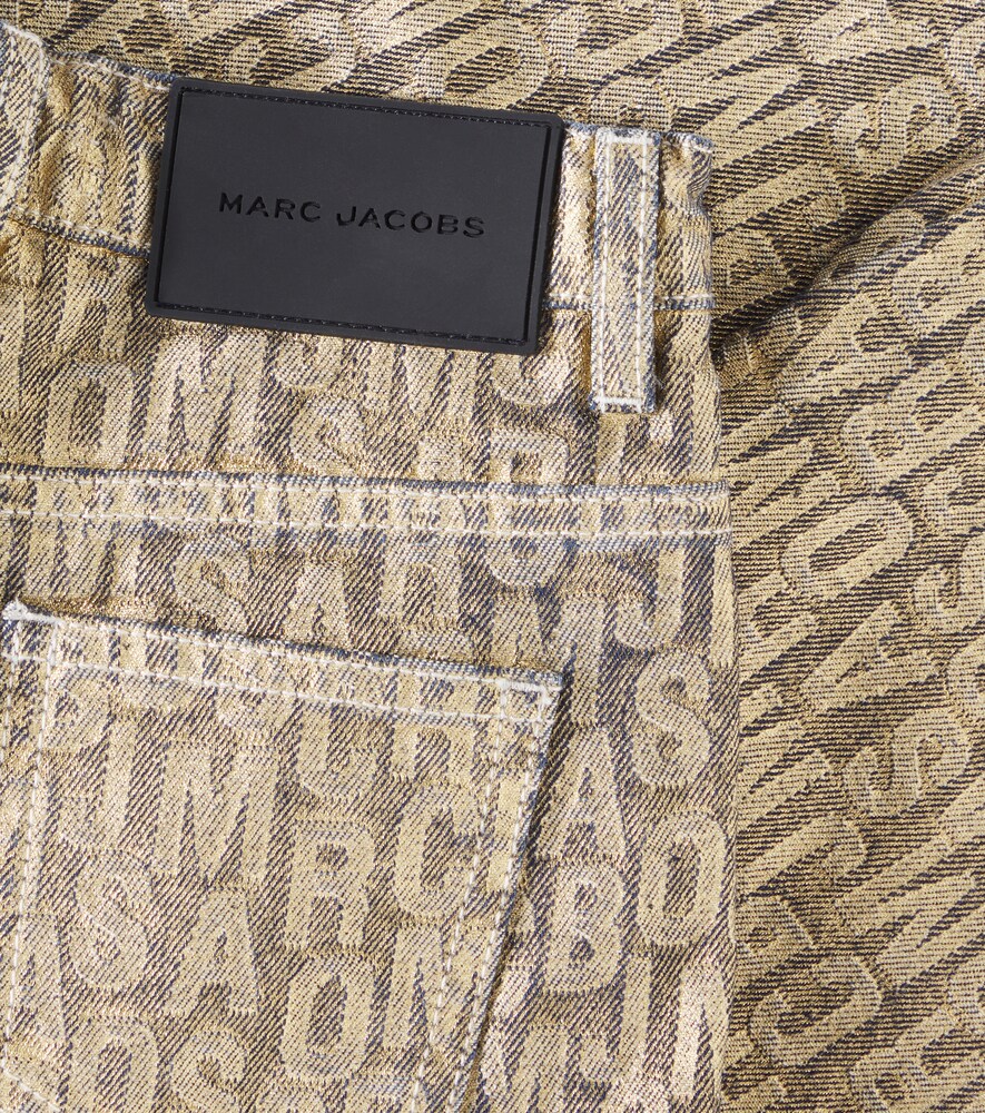 Marc Jacobs Kids Marc Jacobs Kids Jeans Jumbled Monogram Aus Jacquard 