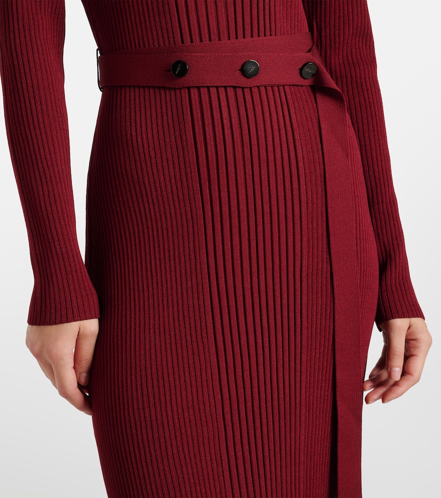  Proenza Schouler Proenza Schouler Midikleid Lauryn Aus Rippstrick 