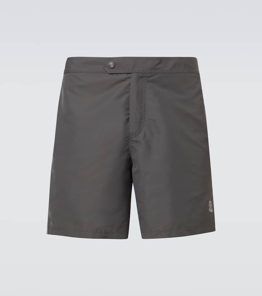 Logo swim trunks