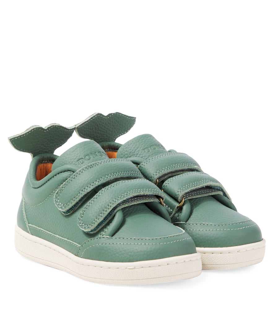 Donsje Sneakers Rian Aus Leder In Grün