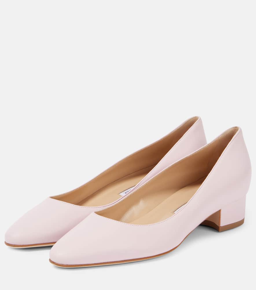 Manolo Blahnik Pumps Lista 30 Aus Leder In Pink