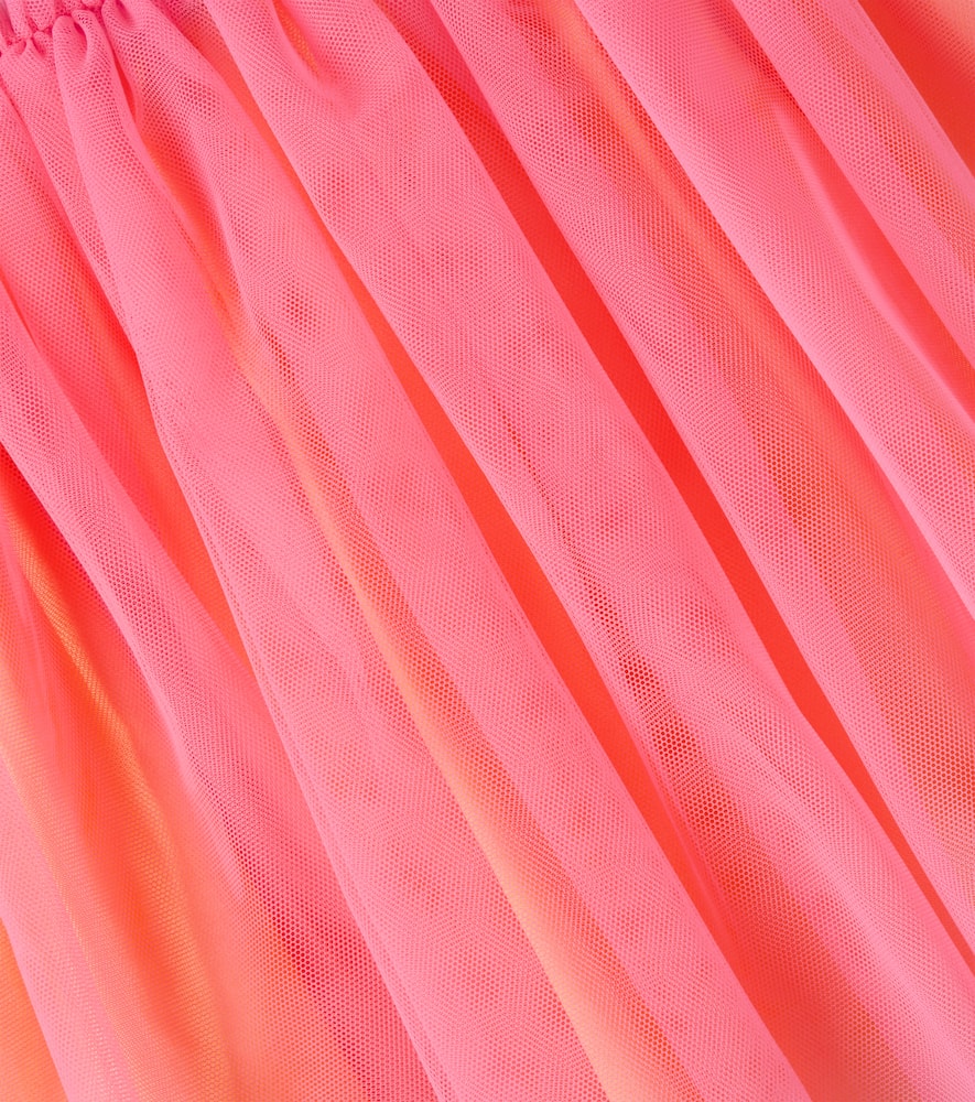 Shop Il Gufo Tulle Skirt In Pink