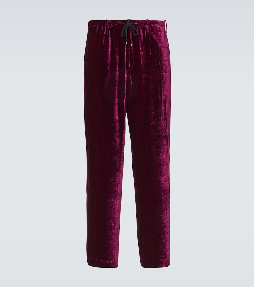 Dries Van Noten Pantalon de survtement en velours 542 €