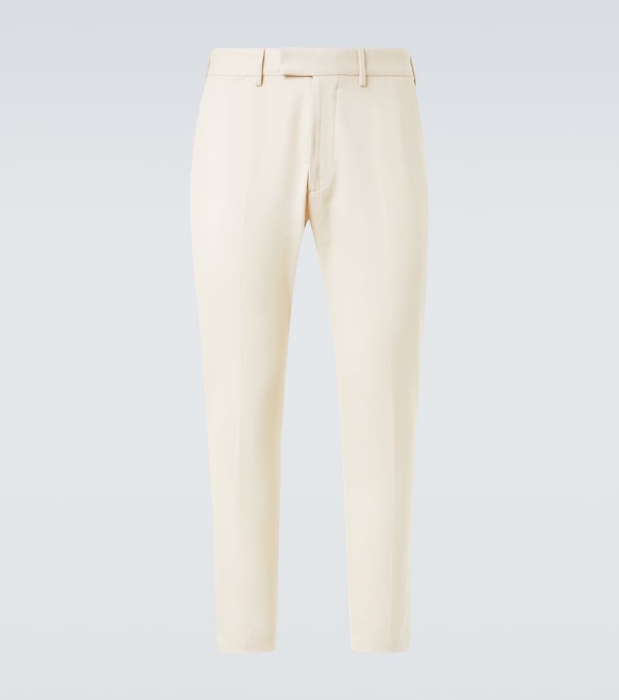 Tom Ford Men's White Cotton Drill Chinos Size 32 - Mytheresa