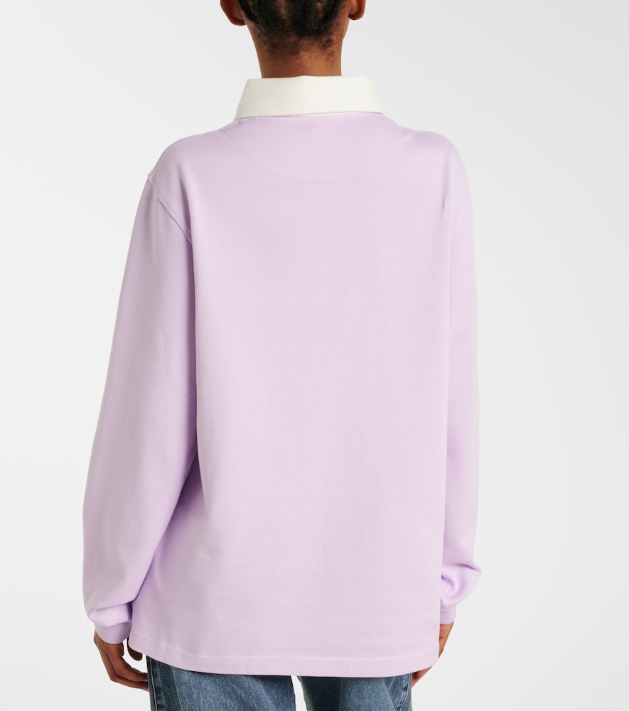  Jw Anderson Jw Anderson Polo De Algodón Estampado 