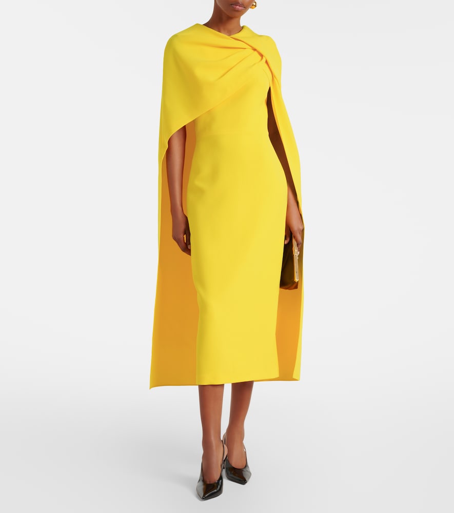  Safiyaa Safiyaa Cocktailkleid Oria Lupine Aus Crêpe 