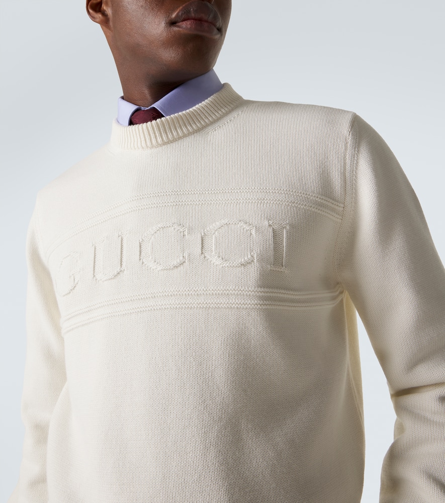  Gucci Gucci Pullover Aus Baumwolle Und Wolle 