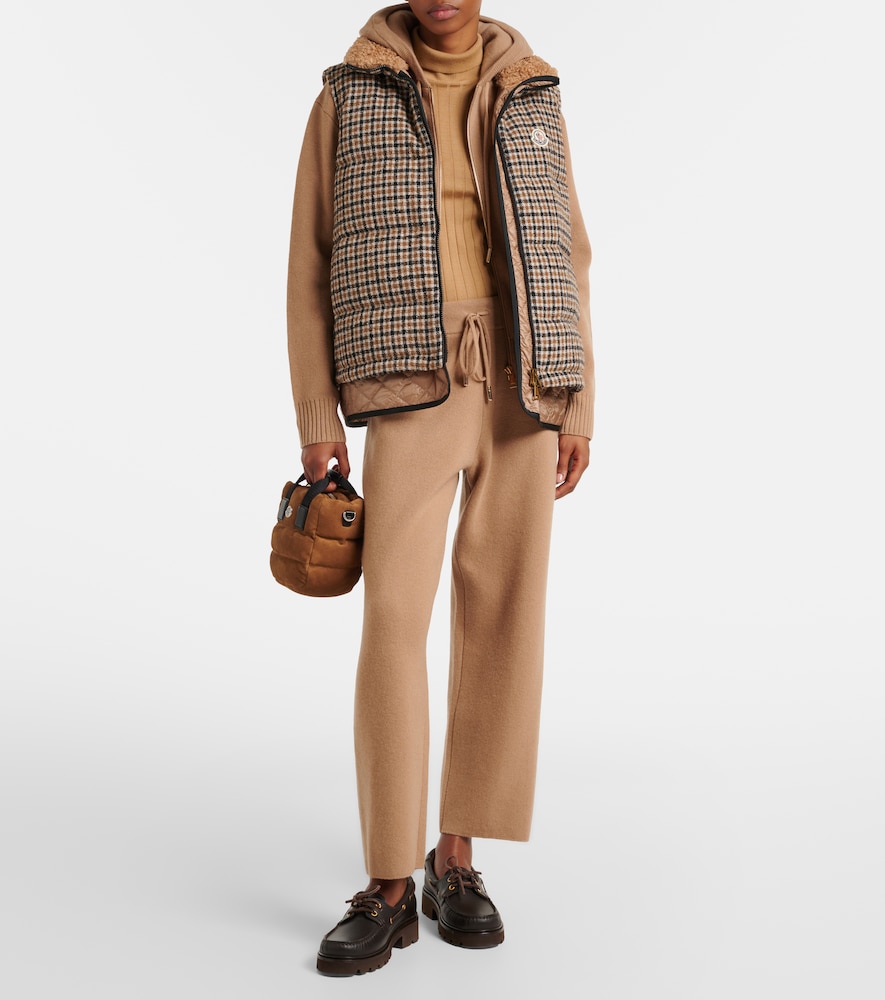 Moncler Wool and cashmere sweatpants