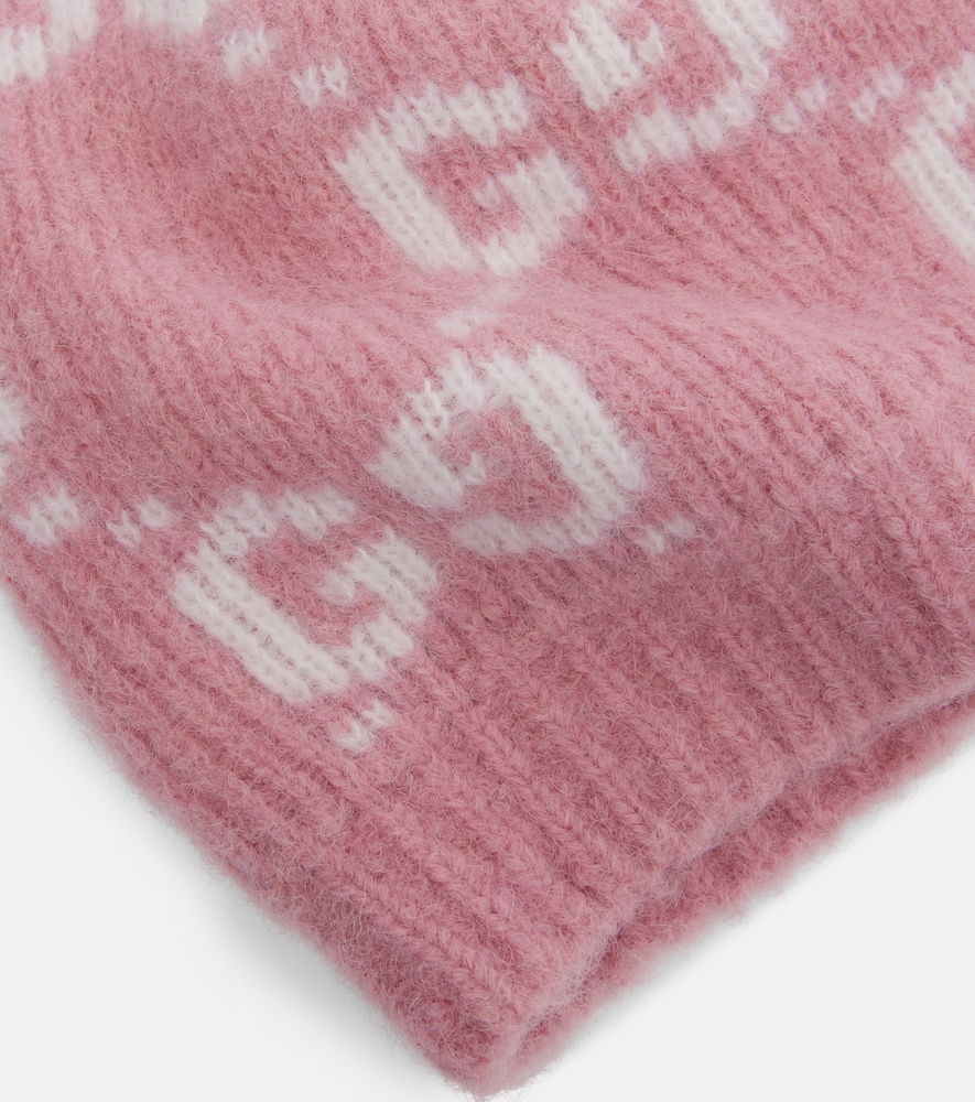  Gucci Gucci Gg Alpaca-blend Beanie 