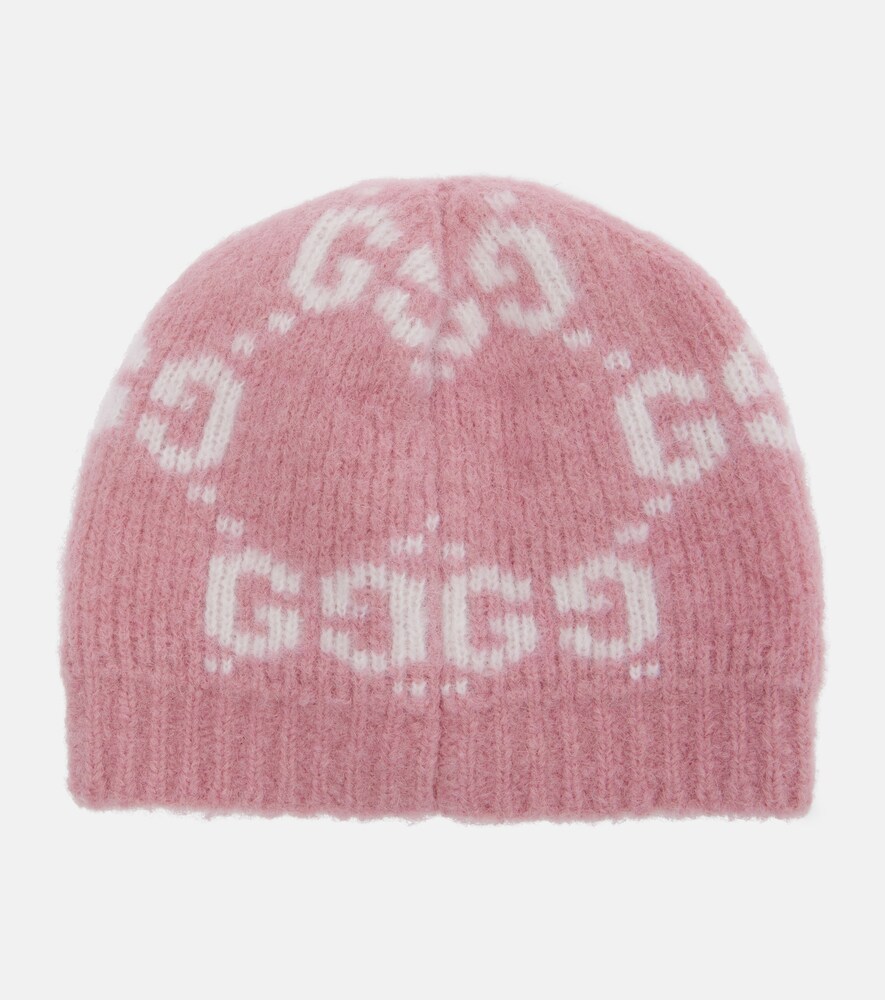  Gucci Gucci Gg Alpaca-blend Beanie 