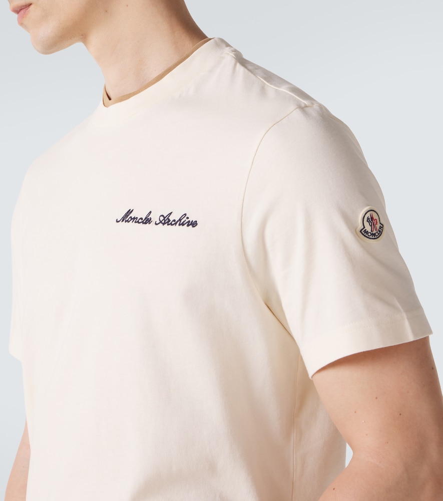  Moncler Moncler T-shirt Archivio Aus Baumwoll-jersey 