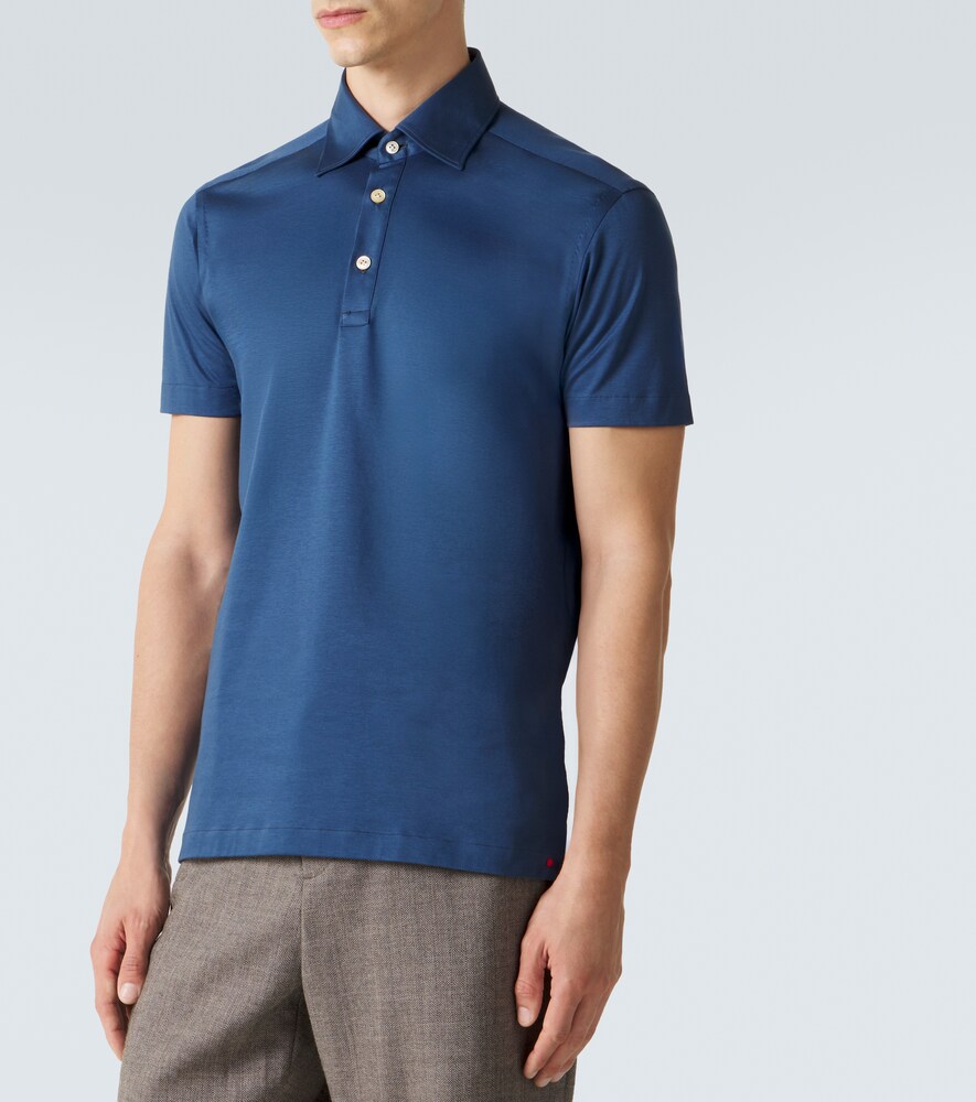  Kiton Kiton Polohemd Aus Baumwolle 