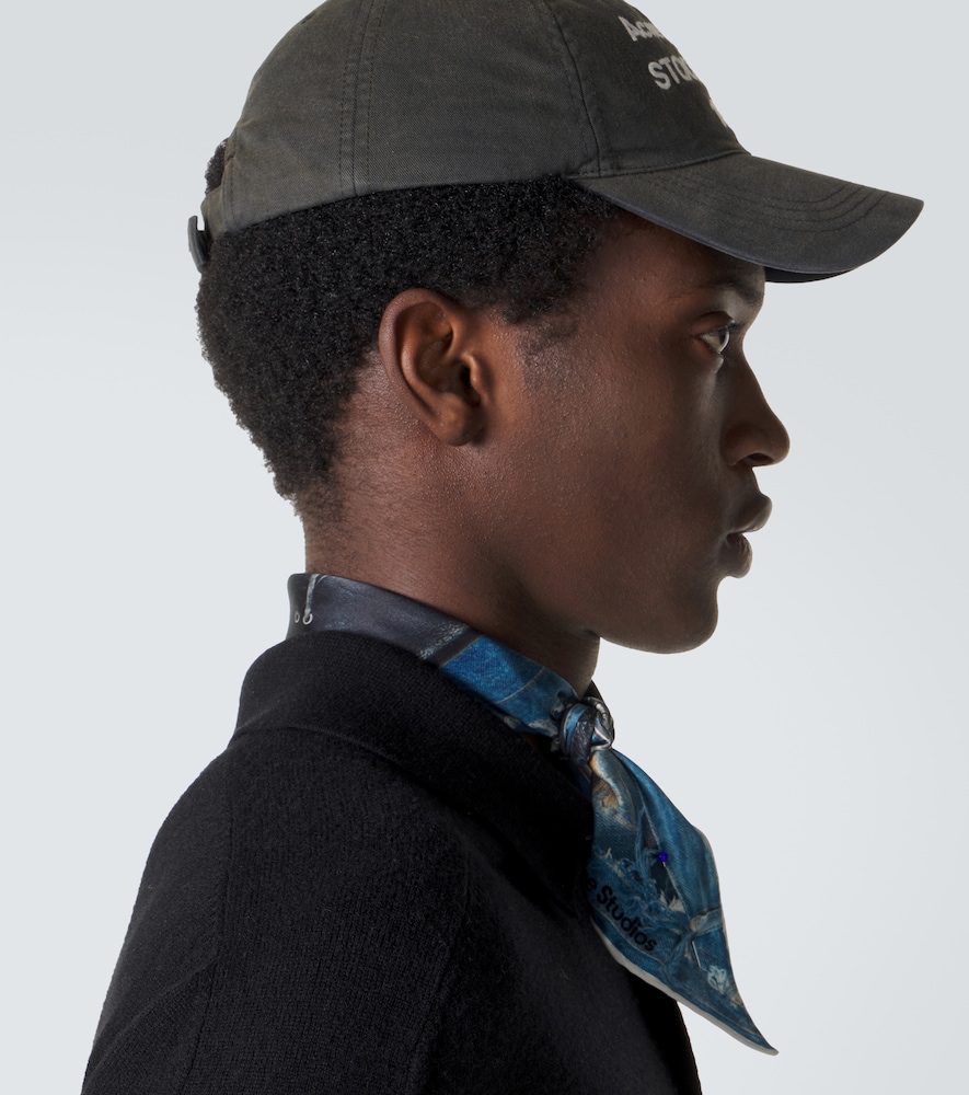 Embroidered Logo Cotton Baseball Cap