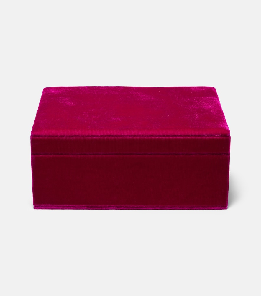 Sophie Bille Brahe Trésor Grande velvet jewelry box