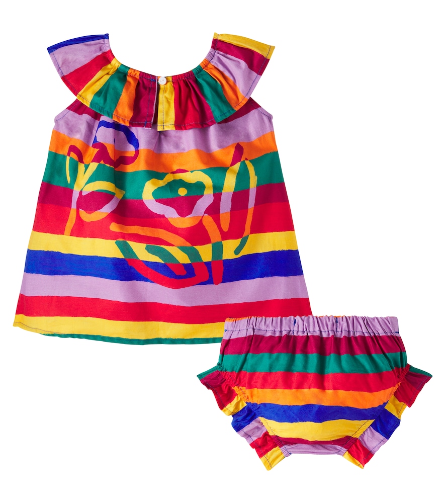  Fabula Fábula Baby Set Aus Kleid Und Höschen Aus Baumwolle 
