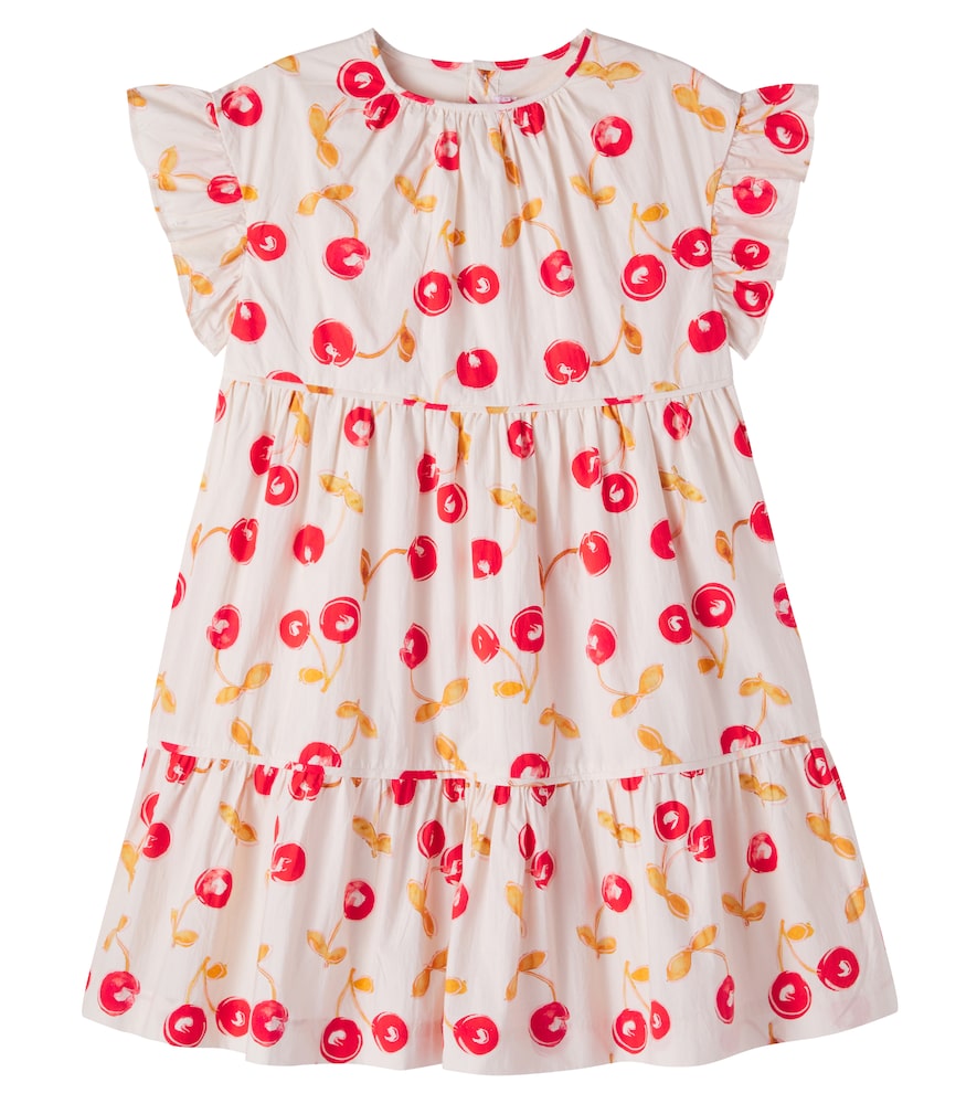 Bonpoint Multicoloured Leontine Printed Cotton Dress Y Size 8 - Mytheresa