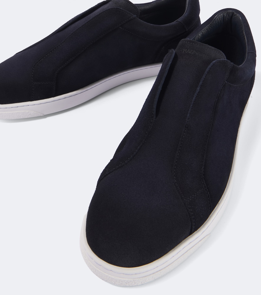  Magnanni Magnanni Slip-ons Open Aus Veloursleder 