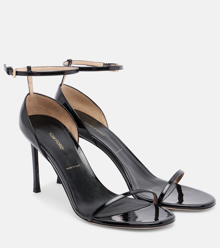 Tom Ford Vertigo patent leather sandals