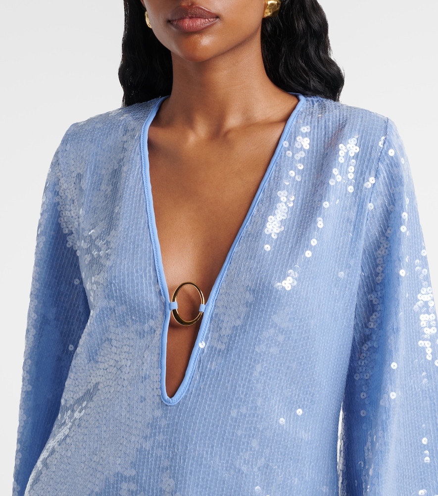  Oseree Oséree Strandkleid Mit Pailletten 