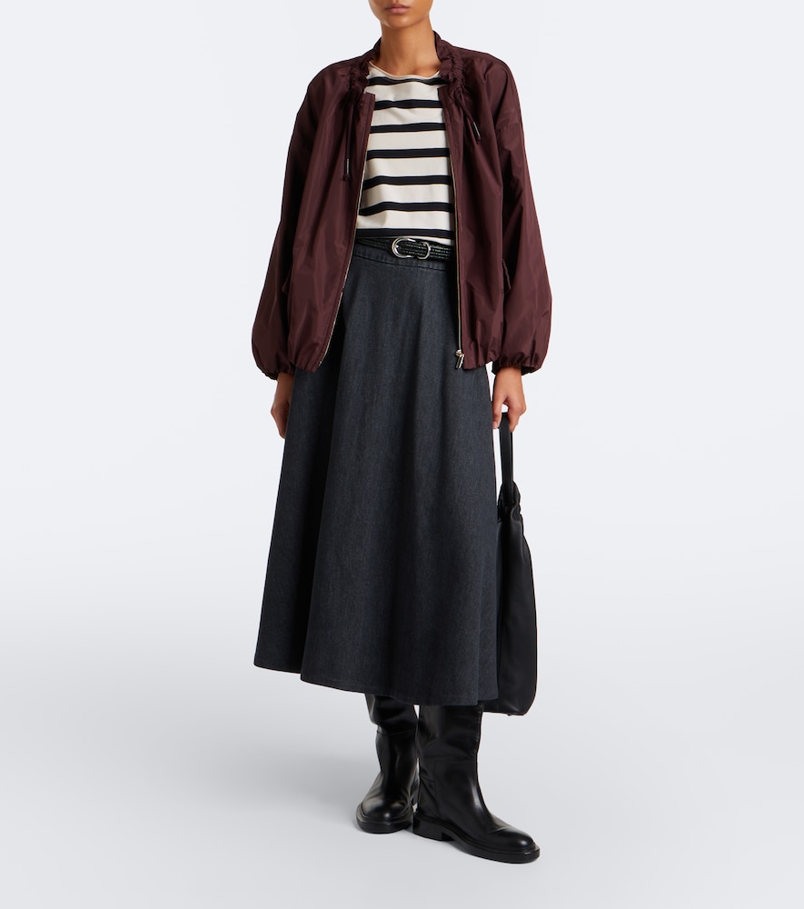 'S Max Mara Denim Midi