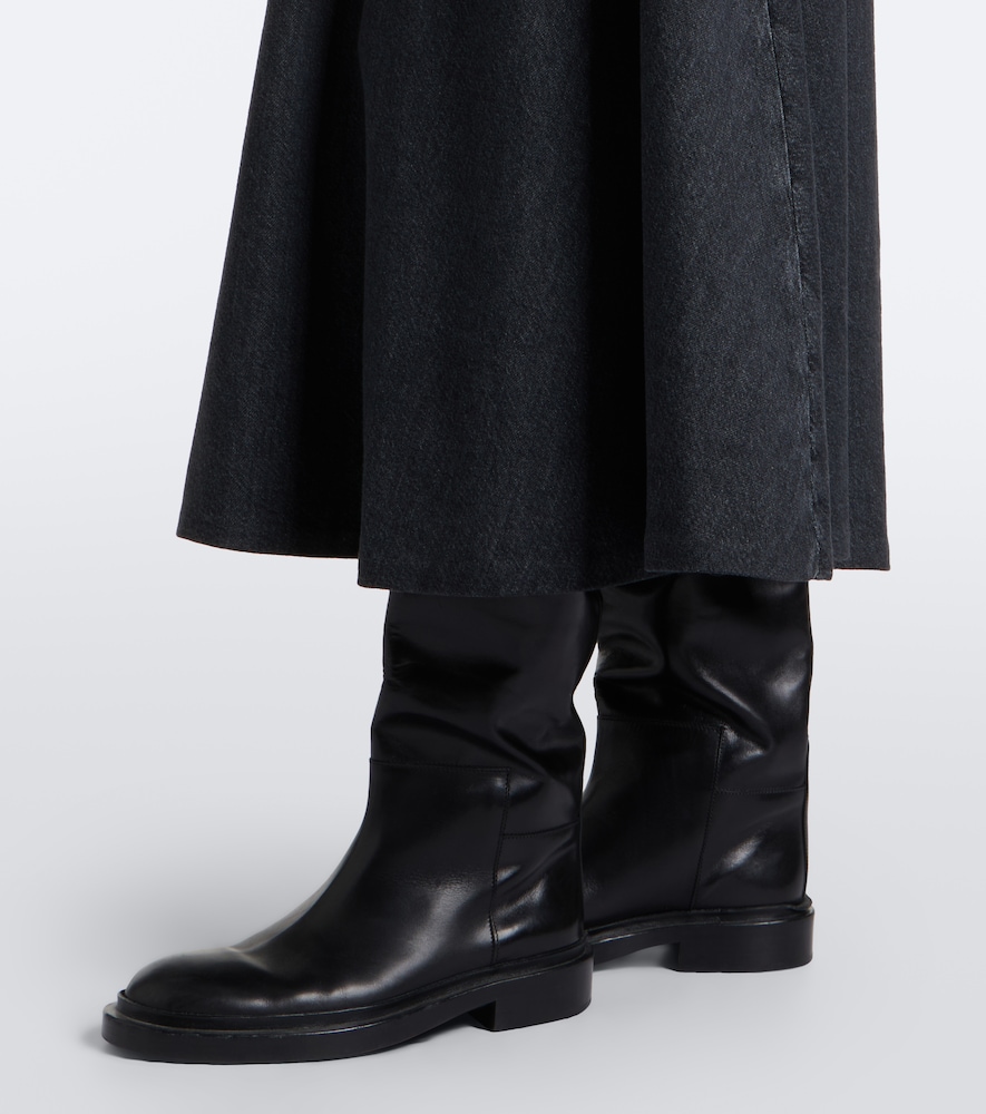 'S Max Mara Denim Midi